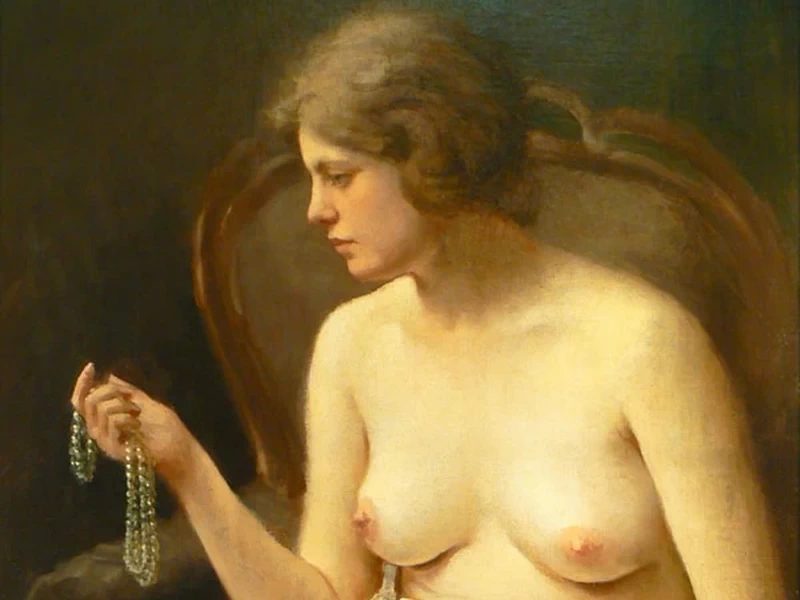 1883-Stanislav Feikl - Nudo di ragazza